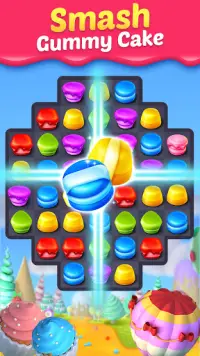 Cake Smash Mania - Swap and Match 3 Puzzle Game Screen Shot 1