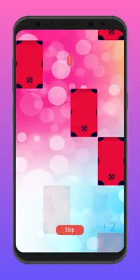 Ladybug Noir Piano Tiles Music Game Screen Shot 2