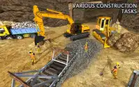 トンネル建設3D＆鉄道ビルダーゲーム Screen Shot 1