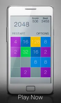 2048 Số Puzzle Game Screen Shot 0