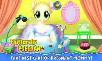 Fluttershy Pregnant Mommy Newborn Screen Shot 3