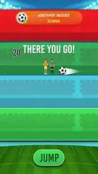 Jump and Slide Fußball Screen Shot 2