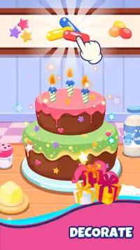 Birthday Cake Baking Games Screen Shot 3