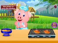 Grilled pork cooking games Screen Shot 4