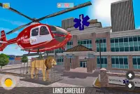 rescate de animales: helicóptero del ejército Screen Shot 9
