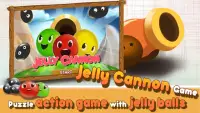 JellyCannon Puzzle Action Game Screen Shot 0