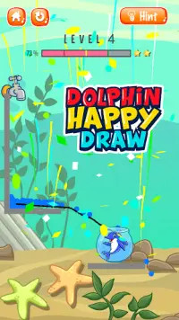 Dolphin Happy Draw Screen Shot 2
