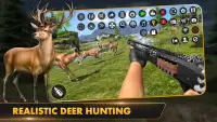 Wild Deer Hunt: Dieren Jagen Screen Shot 6