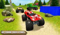 Grand Monster Truck Simulator Driver Game Screen Shot 1
