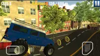 Stadt Monster Truck Flucht Screen Shot 1