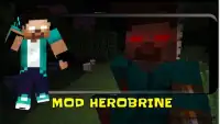 Mod Herobrine : Blocky Boss Screen Shot 2