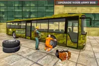 quân đội xe buýt giả lập: Xa lộ Trò chơi Screen Shot 4