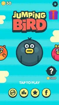 Jumping Bird–Angry Rocket Birdie Screen Shot 0