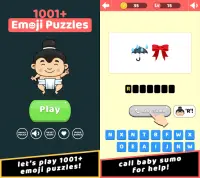 1001  Emoji Puzzles: Quiz Game Screen Shot 0