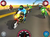 Dubai Desert Bike Racing: Highway Racer Screen Shot 1
