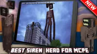Scary Siren Head Mod For MCPE & Terrible World Mod Screen Shot 1