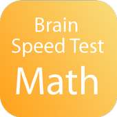 Brain Speed Test - Math