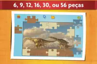 Jogo Dinossauro Quebra-cabeça Screen Shot 2