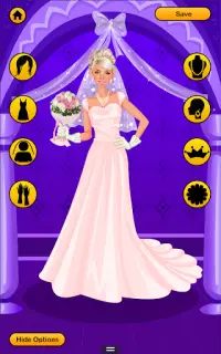 Wedding Dress Up Games - Free Bridal Look Makeover Screen Shot 8