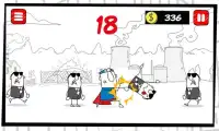 Doodle Super Heroi : Jogo de luta grátis Screen Shot 1