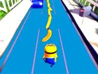 Subway Minion banana run Screen Shot 1