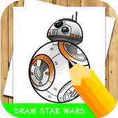 how to draw star wars step by step