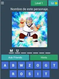 DRAGON BALL Z GUESS QUIZ Screen Shot 5