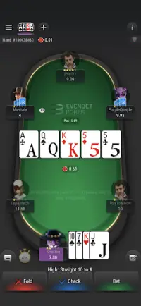 Evenbet Poker Screen Shot 5