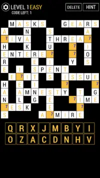 Codeword - A Free Crossword Screen Shot 2