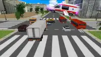 ratować latający ambulans gra Screen Shot 1