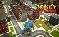 City Monsters Destruction Game Screen Shot 2
