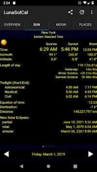 LunaSolCal Mobile Screen Shot 2