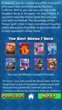 Guide for Clash Royale Screen Shot 6