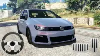 Golf  Volkswagen Drift Simulator Screen Shot 1