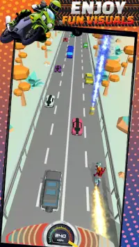 Cartoon Bike Race Game 🏍: Moto Racing Motu Game Screen Shot 13