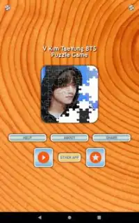 V BTS Game Puzzle Screen Shot 8