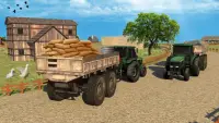 Farm Tractor Driving: Tractor Games, Cargo Tractor Screen Shot 0