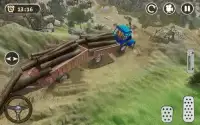 Offroad Tractor Driving Farmer Sim: Road Train Screen Shot 1
