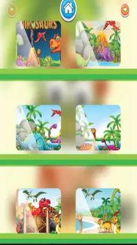 DINO PUZZLE GAMES Screen Shot 1