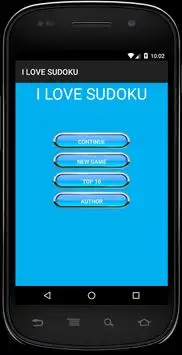 I LOVE SUDOKU Screen Shot 0