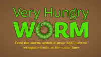 Very Hungry Worm For Kids Free Screen Shot 0