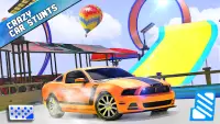 Hot Car Stunts 3D Car Games Screen Shot 1