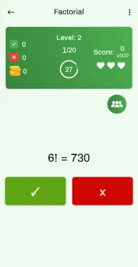 Math Quiz Challenge Screen Shot 4