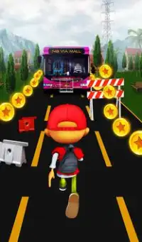 High School Bus Rush - Runner Kid Game Screen Shot 4