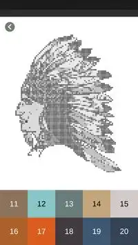 Pixel Art Indianer Screen Shot 4