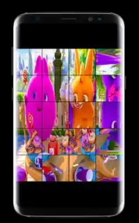 Happy bunny  puzzles Screen Shot 2