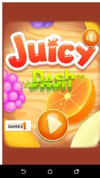 Juicy Dash Game Screen Shot 0