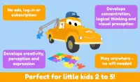 Car City Puzzle Games - Brain Teaser for Kids 2  Screen Shot 13