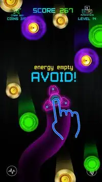Fidget Spinner -  spinning vs neon monsters Screen Shot 5