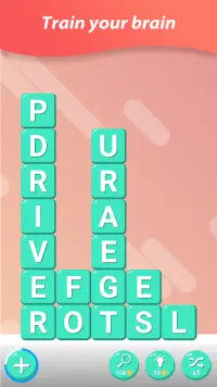 Word Blocks Connect - Classic Puzzle Free Games Screen Shot 2